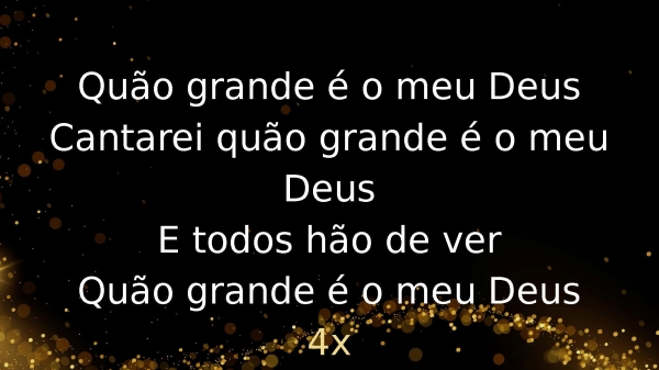 Quão Grande É o Meu Deus - página 10