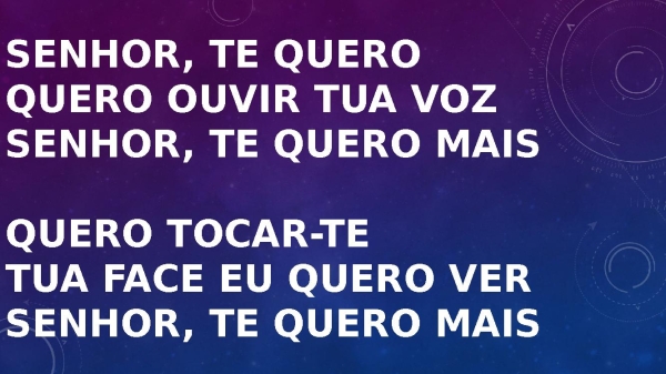 Senhor te quero - página 3