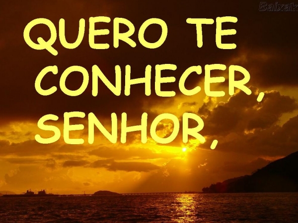QUERO TE CONHECER, SENHOR - página 13