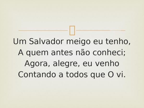 82 - Um Meigo Salvador.pptx - página 2