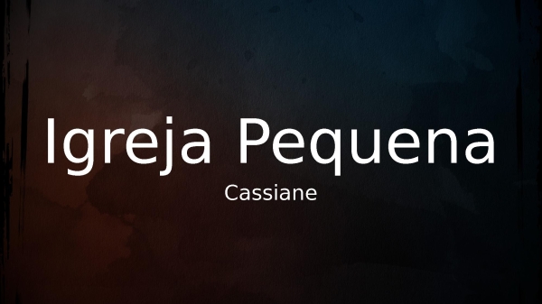 Igreja Pequena - página 1
