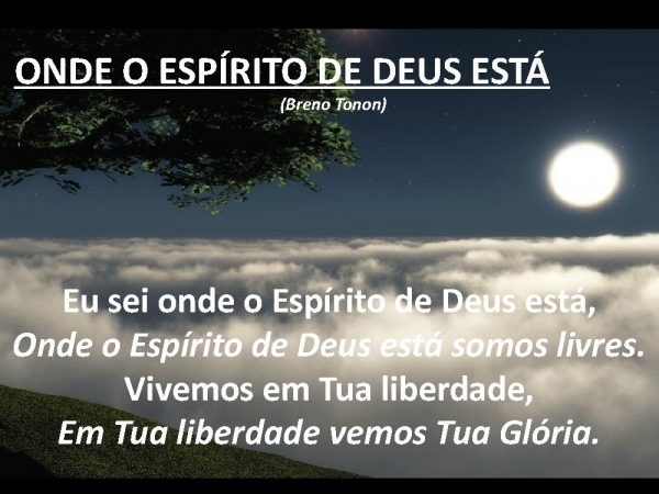 Onde o Espirito de Deus está - página 1