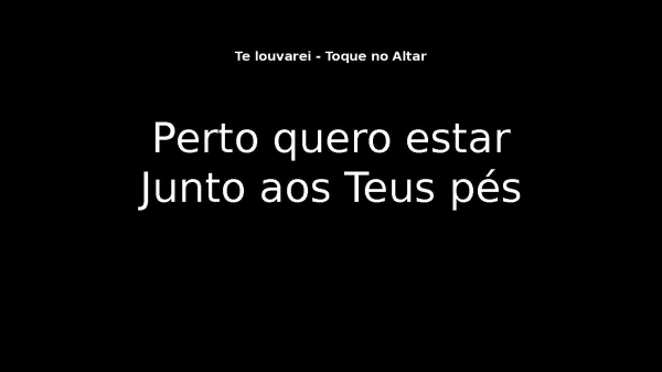 Te Louvarei - página 1