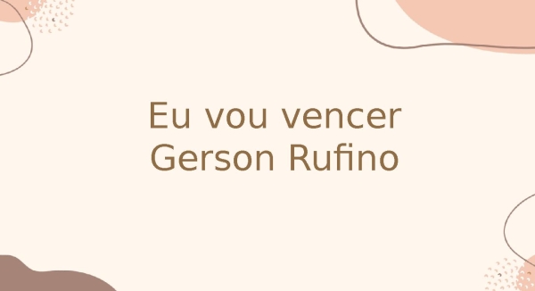 Eu vou vencer - página 1