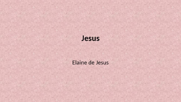 Jesus - página 1