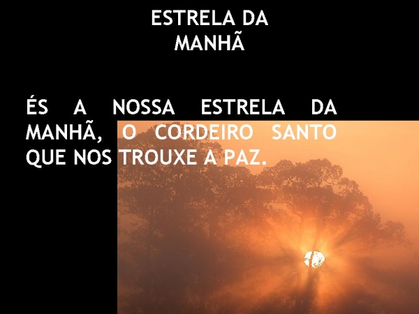 Estrela da manhã - página 1