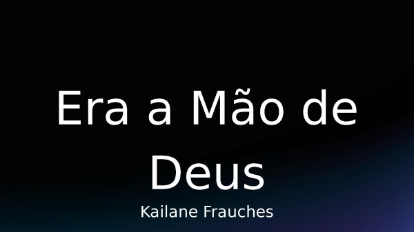 Era a Mão de Deus - página 1
