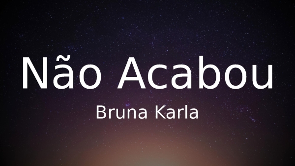 Não Acabou - página 1