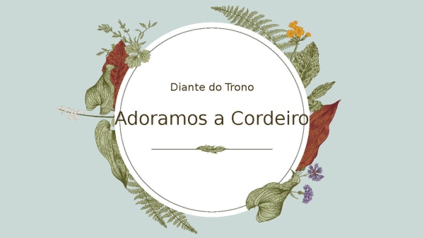 Adoramos a Cordeiro - página 1