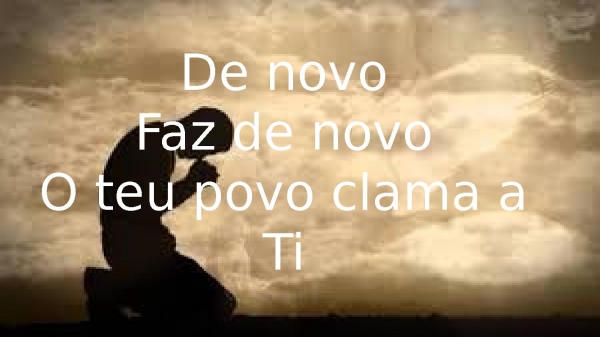 Medley - Só tu és Santo/ Uma coisa/ Deixa Queimar/ Quando Ele vem - página 36
