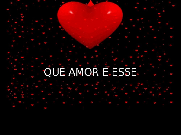 QUE AMOR É ESSE.pptx - página 1