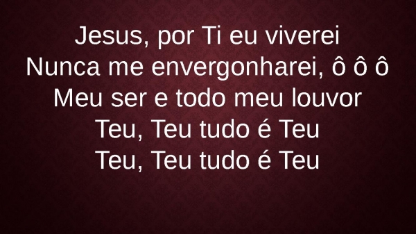 TUDO É TEU.pptx - página 9