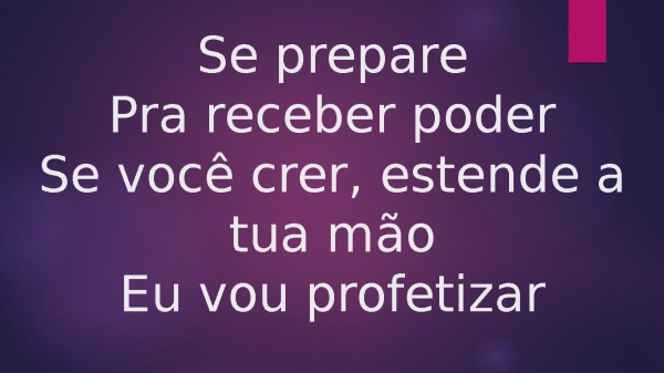 02 Kléo Venâncio - Eu Profetizo!.pptx - página 5