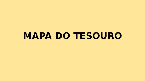 MAPA DO TESOURO  x - página 1