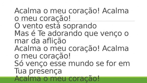 Acalma o meu coraçao.pptx - página 3
