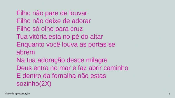 08 NÃO PARE DE ADORAR - página 5