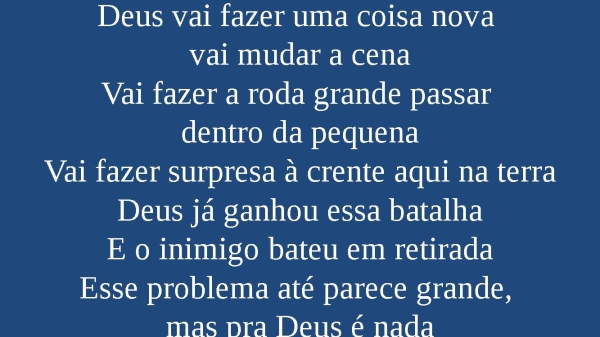 Uma Coisa Nova / Sou Eu / Visitando o Amigo / Marcas da Dor / Ritmo em corinho - página 2