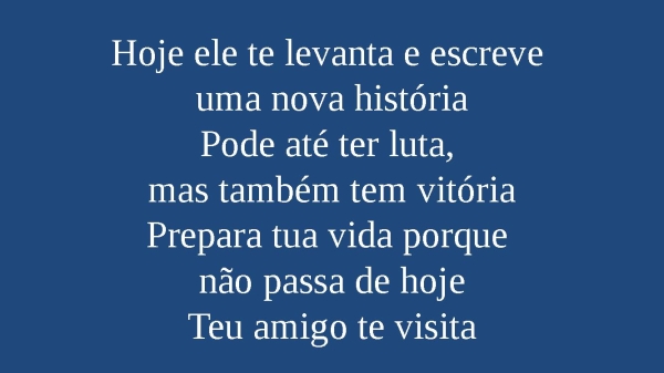 Uma Coisa Nova / Sou Eu / Visitando o Amigo / Marcas da Dor / Ritmo em corinho - página 21