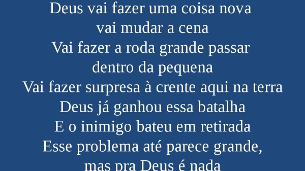 Uma Coisa Nova / Sou Eu / Visitando o Amigo / Marcas da Dor / Ritmo em corinho - página 6