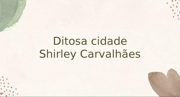 ditosa cidade - página 1