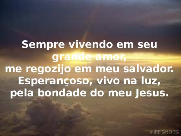 Que segurança sou de Jesus - página 5