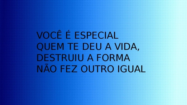 Você é especial - página 7