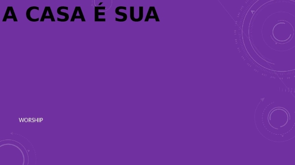 A Casa é sua - página 1