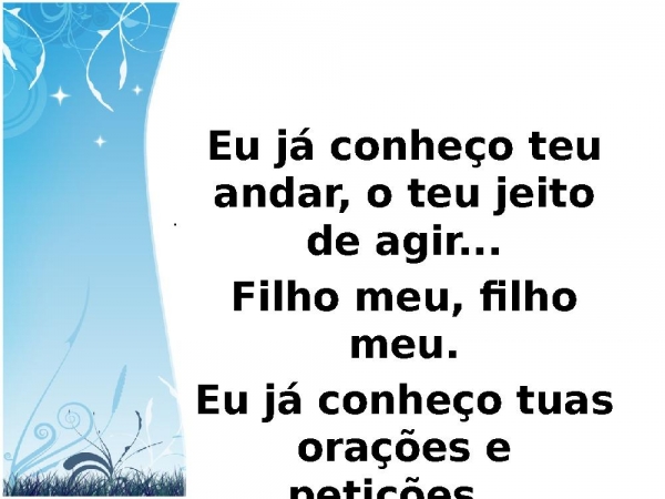 Filho Meu.pptx - página 2
