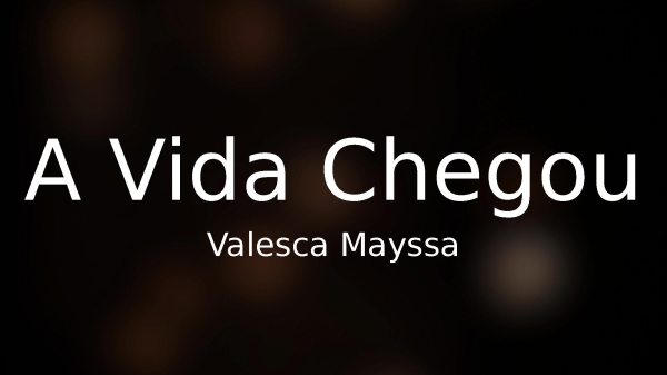 A Vida Chegou - página 1
