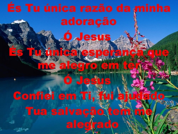 És Tu unica razão - página 1