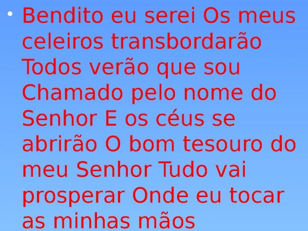 Bendito Eu Serei.pptx - página 7