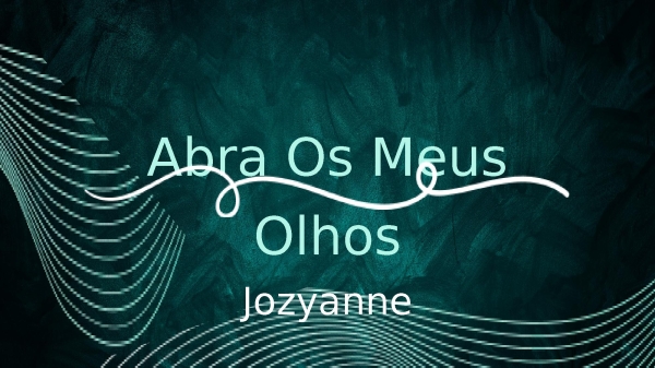 Abra Os Meus Olhos