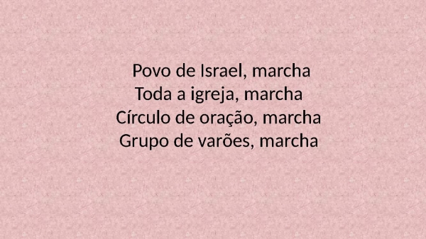 A igreja tem que marchar - página 15