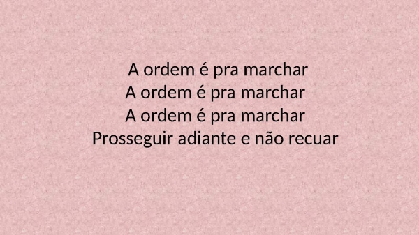 A igreja tem que marchar - página 17