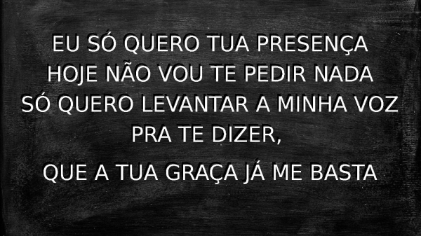 EU SÓ QUERO TUA PRESENÇA.pptx - página 4