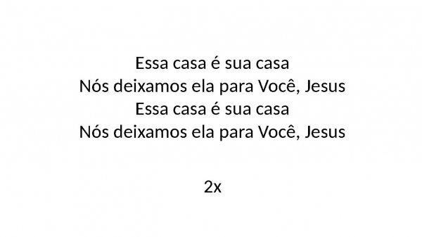 A Casa É Sua _ Enche me- Casa Worship  (2) x - página 4