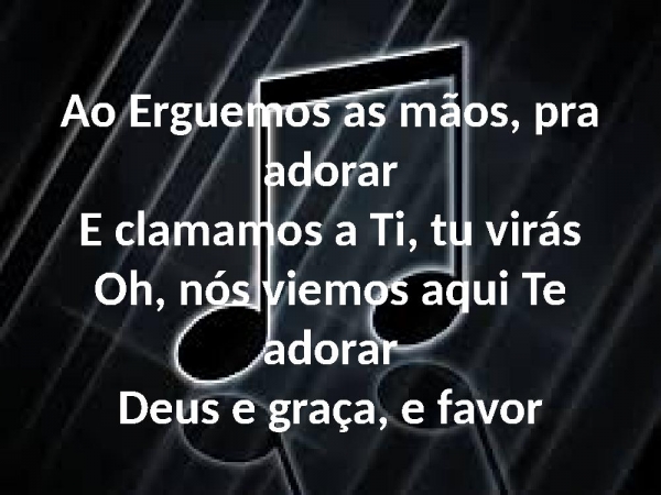 Ao Erguemos as mãos - página 2