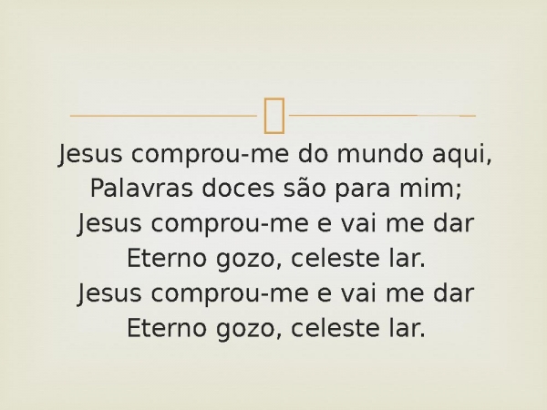 13 - Jesus Comprou-me.pptx - página 2