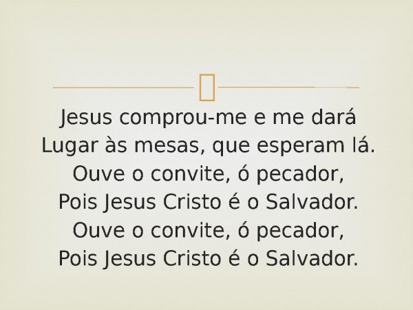 13 - Jesus Comprou-me.pptx - página 6
