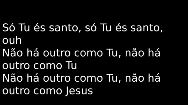 Só tu és santo - Medley - página 8