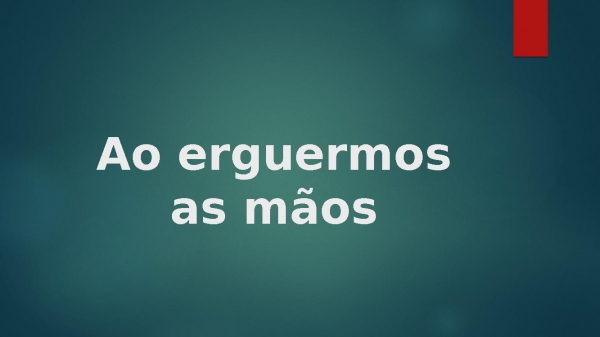 Ao erguermos as mãos- Aline Barros
