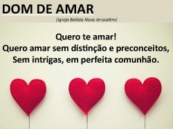 Dom de amar