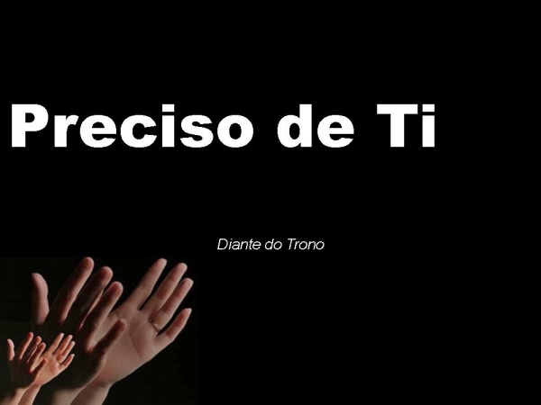 Preciso de Ti - página 1