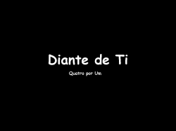 Diante de Ti - Quatro Por Um