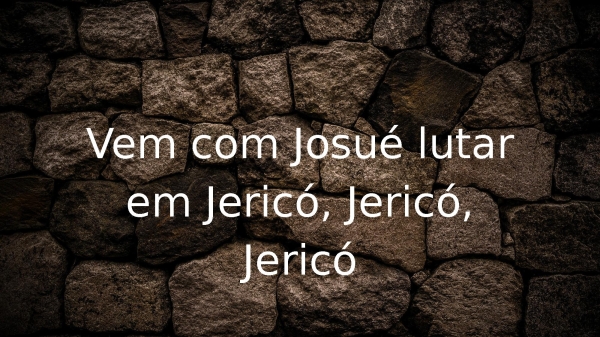 Vem Com Josué Lutar  Em Jericó - página 2