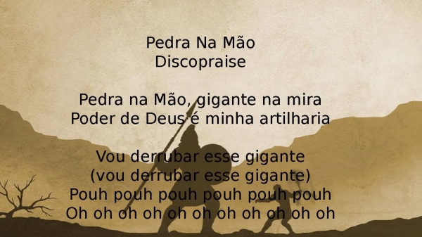 PEDRA NA MAO - página 1
