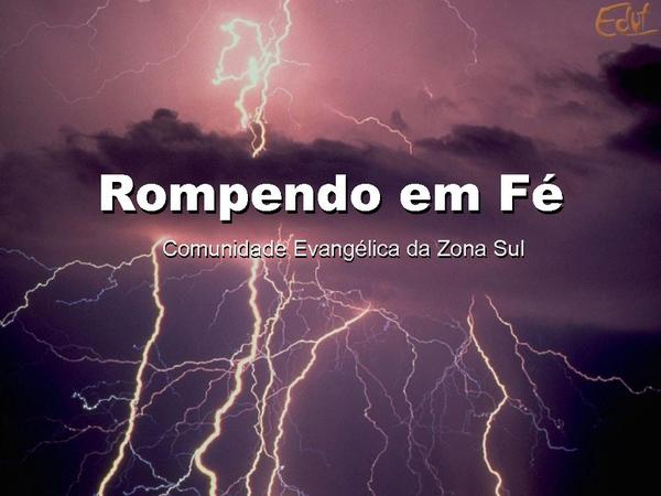 Rompendo em Fé - página 1
