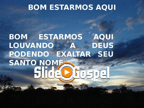 BOM ESTARMOS AQUI - página 1