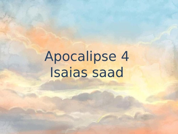 Apocalipse 4 - página 1