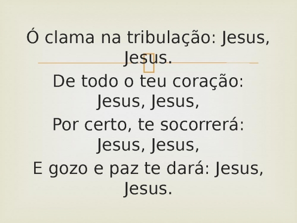 110 - Clama Jesus, Jesus.pptx - página 2